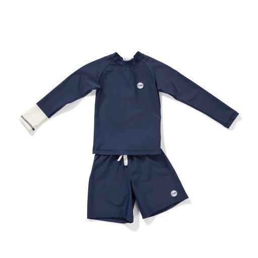Oti Set Royal Ocean Blue - UV Shirt & Shorts