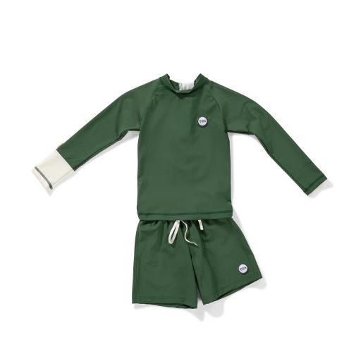 Oti Set Summer Olive - UV Top & Shorts