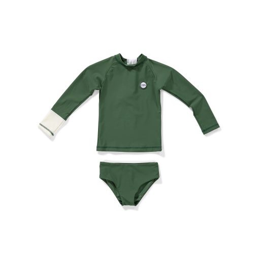 Teddy Set Summer Olive - UV Top & Broekje