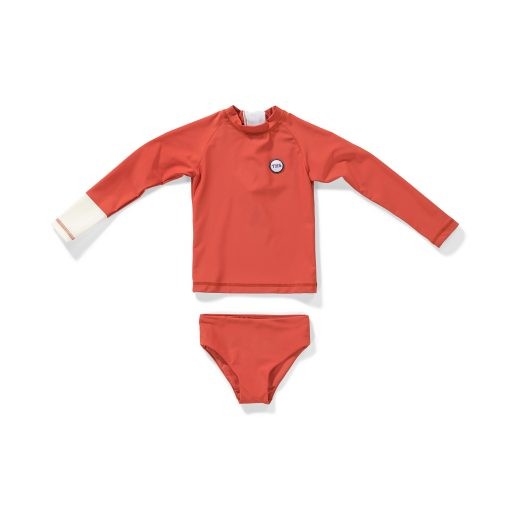 Teddy Set Sunny Peach - Top & Broekje